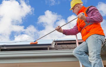 Woodlands Park soft wash roof cleaning